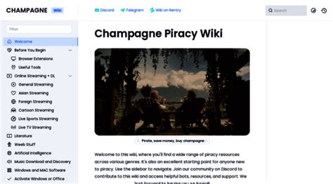 Champagne Piracy Wiki .